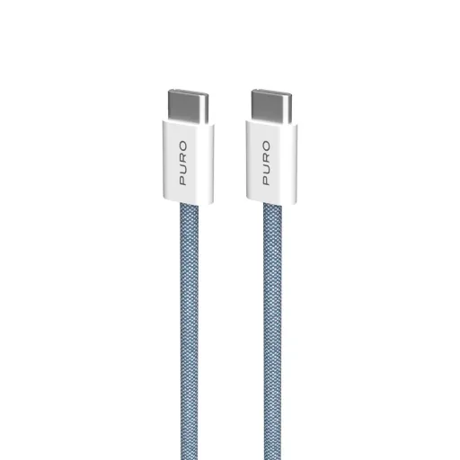 Puro Fabrik 60W USB-C - USB-C Kábel 1,5m - Kék