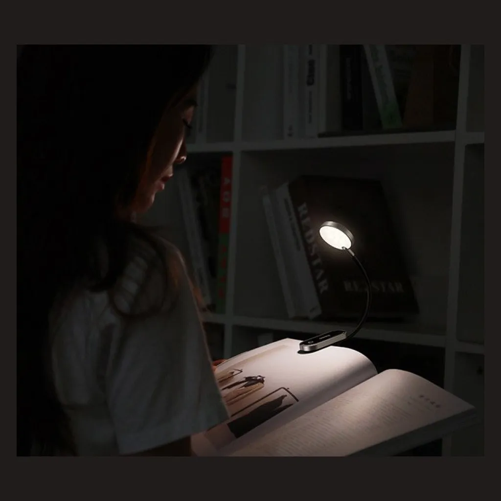 Baseus LED mini olvasólámpa szürke (DGRAD-0G) - 17