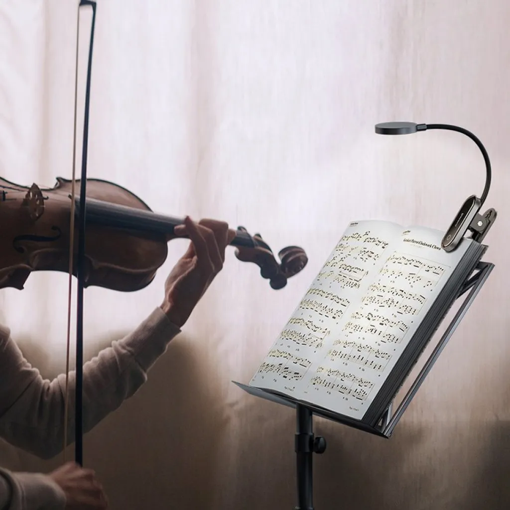 Baseus LED mini olvasólámpa szürke (DGRAD-0G) - 8