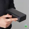 Gyors töltésű powerbank: 20 000 mAh, 2 USB, Fekete - 3. kép