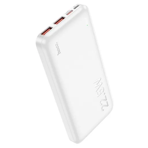 HOCO powerbank 10000 mAh PD QC 3A 22,5W J101 fehér