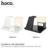 HOCO vezeték nélküli töltőállomás Apple Watch, Airpods kompatibilis 2A 15W CQ9 fehér - 3. kép