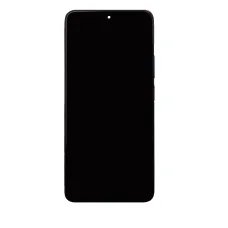 LCD kijelző + Érintőegység + Előlap a Xiaomi Redmi Note 11 Pro+ 5G készülékhez kék (szervízcsomag)