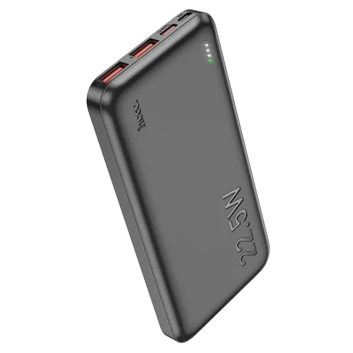 HOCO powerbank 10000 mAh PD QC 3A 22,5W J101 fekete