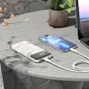 HOCO powerbank 10000 mAh PD QC3.0 3A 20W J102 fehér - 2. kép