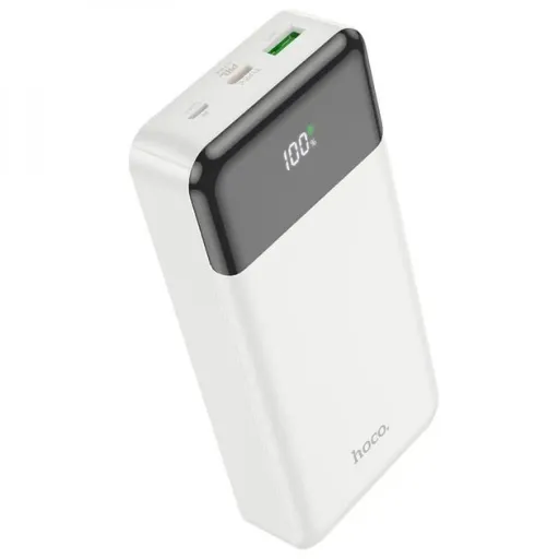 HOCO powerbank 20000 mAh PD QC3.0 3A 20W J102A fehér