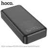 HOCO powerbank 20000 mAh PD QC3.0 3A 20W J102A fekete - 1. kép