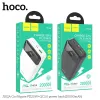 HOCO powerbank 20000 mAh PD QC3.0 3A 20W J102A fekete - 4. kép