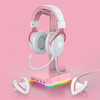 ONIKUMA X10 Gamer Fejhallgató Fehér-rózsaszín/Macskafüles - 4. kép