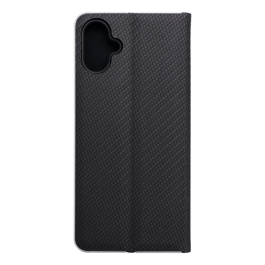  Samsung Galaxy A06 fekete LUNA fliptok Carbon tok - 13