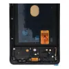 FixCell kijelző LCD SAMSUNG S20 FE OLED kerettel sötétkék - 1. kép