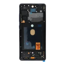 FixCell kijelző LCD SAMSUNG S20 FE OLED kerettel sötétkék