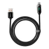 Baseus Display USB-USB-C kábel kijelzővel, 66W, 2m (fekete) - 3. kép