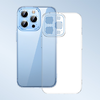 Baseus Crystal iPhone 13 Pro tok (átlátszó) + edzett üvegfólia + tisztító készlet - 1. kép