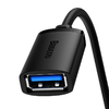 Baseus AirJoy Series USB 3.0 hosszabbítókábel, 1m (fekete) - 3. kép