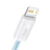 Baseus Dynamic USB-Lightning kábel, 2,4A, 1m (kék) - 1. kép