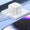 2-Port USB(C+C) GaN hálózati töltő (35W/35W) Fehér - 2. kép