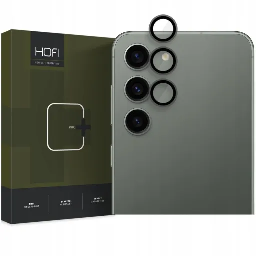 HOFI CAMRING PRO+ GALAXY S23 / S23+ PLUS fekete kameravédő üvegfólia