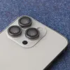 Lencsevédő üveg Samsung Galaxy S23 Ultra fekete keret (5 db) üvegfólia - 2. kép