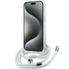 Karl Lagerfeld IML Choupette fej & zsinór MagSafe tok iPhone 13 / 14 / 15 - átlátszó tok - 2. kép