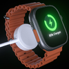 Choetech Apple Watch Vezeték nélküli Töltő USB-A Fehér - 2. kép