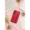 RAZOR fliptok Samsung Galaxy A12 / M12 piros tok - 2. kép