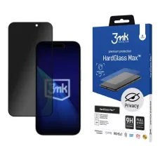 9H Privacy Glass 3mk HardGlass Max Privát üvegfólia Apple iPhone 16 Pro Max számára