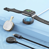 Vezeték nélküli töltő Apple Watch-hoz 2,5W, 1m (fekete) - 1. kép