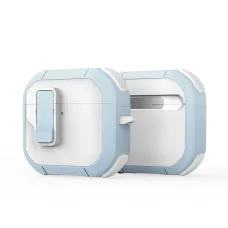 DUX DUCIS PECP - TPU+PC védőtok AirPods 4 fehér kék tok