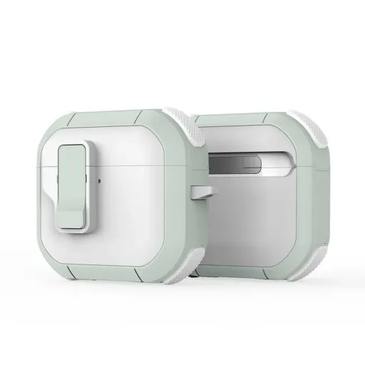 DUX DUCIS PECP - TPU+PC védőtok AirPods 4 fehér zöld tok