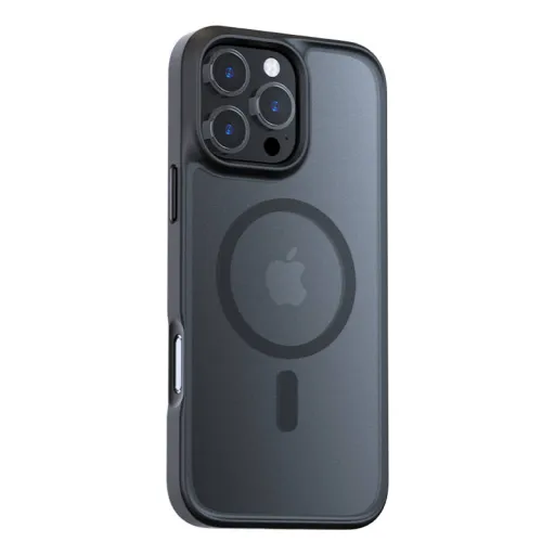 Torras Guardian Magnetic Series tok iPhone 16 Pro Max-hoz (Fekete)