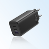  Fali töltő Vention FEDB0-EU 2xUSB-C 1xUSB-A 65W/30W/30W GaN (fekete) - 3. kép