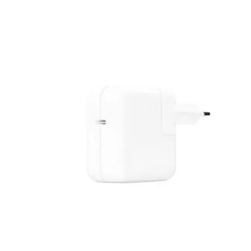 Apple 30W USB Type-C hálózati töltő kábel nélkül Fehér (MY1W2ZMA) gyári