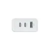 Maxlife MXTC-07-45ACC PD QC töltő 2x USB-C 1x USB 45W fehér, - 2. kép