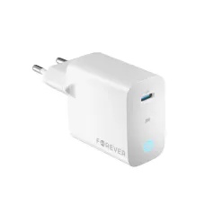 Forever TC-06-20C PD QC töltő 1x USB-C 20W fehér