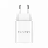 Forever TC-07-30AC PD QC töltő 1x USB-C 1x USB 30W fehér + USB-C - USB-C kábel 60W - 3. kép