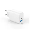 Forever TC-07-30AC PD QC töltő 1x USB-C 1x USB 30W fehér + USB-C - USB-C kábel 60W - 4. kép