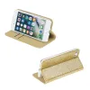 Forcell Shining flitteres fliptok iPhone 11 arany - 1. kép