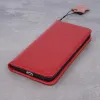 Genuine Leather Pro fliptok Samsung Galaxy A54 5G-hez bordó - 3. kép