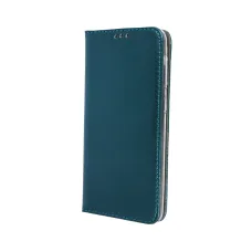 Mágneses fliptok Xiaomi Redmi 13 4G / 13 5G sötétzöld tok