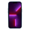 Silicone Lite tok iPhone 12/12 Pro navy - 1. kép
