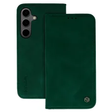 Wonder fliptok Samsung Galaxy A55 5G zöld tok