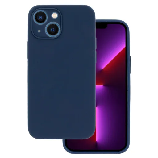 Szilikon Lite tok Iphone 14 navy tok