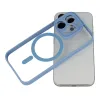 Akrylové farebné puzdro Magsafe pre Samsung Galaxy S25 svetlomodré - 1. kép