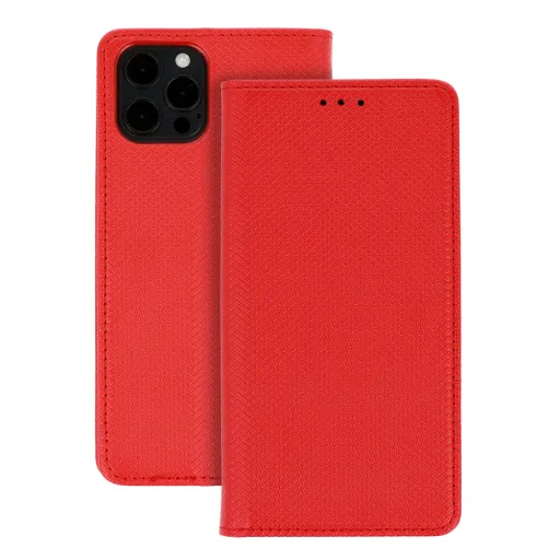 Fliptok MAGNET tok Xiaomi Redmi 14C piros