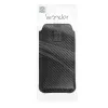 Wonder CARBON tok (Méret M) Iphone 5/Nokia 215 4G/225/5310 2020 FEKETE - 3. kép