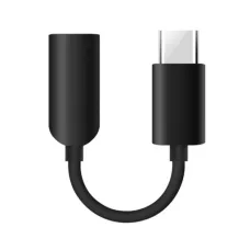 Xiaomi eredeti USB-C/3,5mm adapter fekete (Bulk)