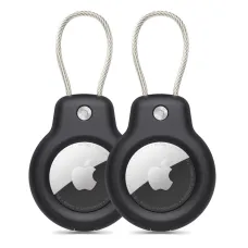 Tech-protect Rough Vein 2-pack Apple Airtag Tok Fekete