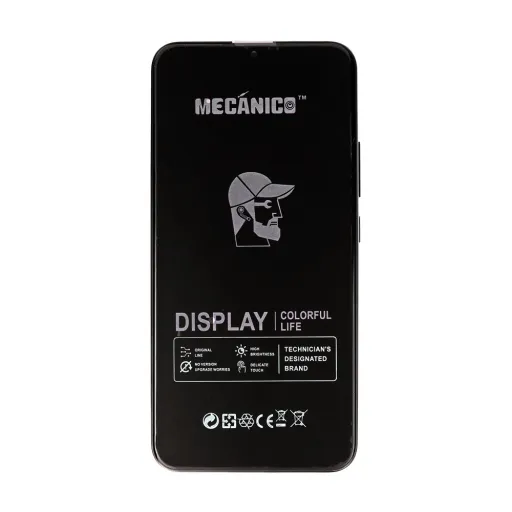 Mecanico LCD képernyő T2O Samsung Galaxy A34 5G fekete kerettel