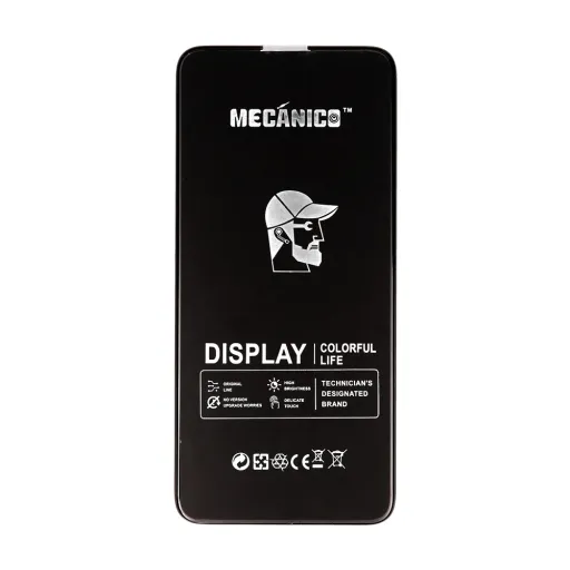 Mecanico LCD kijelző T2O Samsung Galaxy A70/A70S fekete kerettel